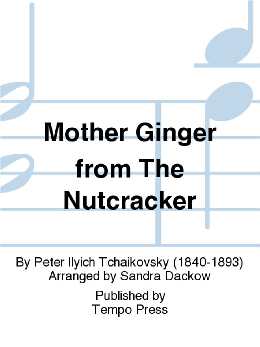 The Nutcracker Ballet: Mother Ginger Orchestra scores gallery preview page 1