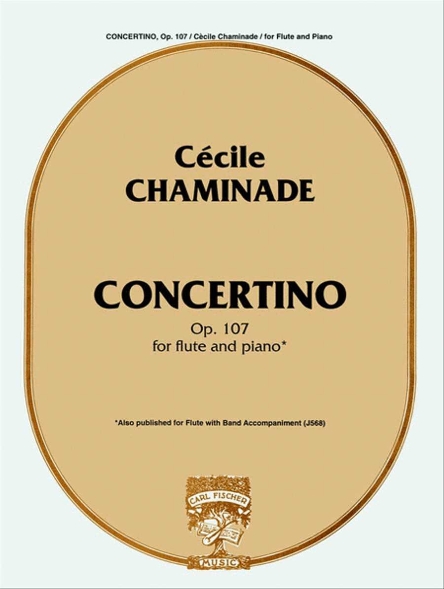Concertino Flute Solo scores gallery preview page 1