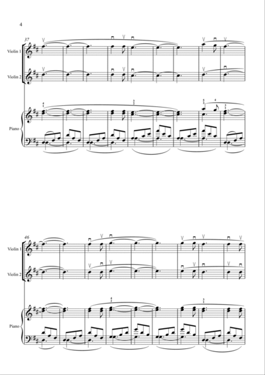 Millenium Millenium Violin Solo scores gallery preview page 4
