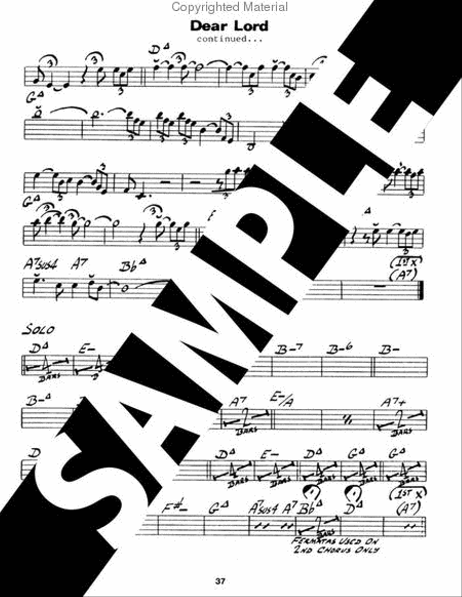Volume 28 - John Coltrane Tenor Saxophone scores gallery preview page 5