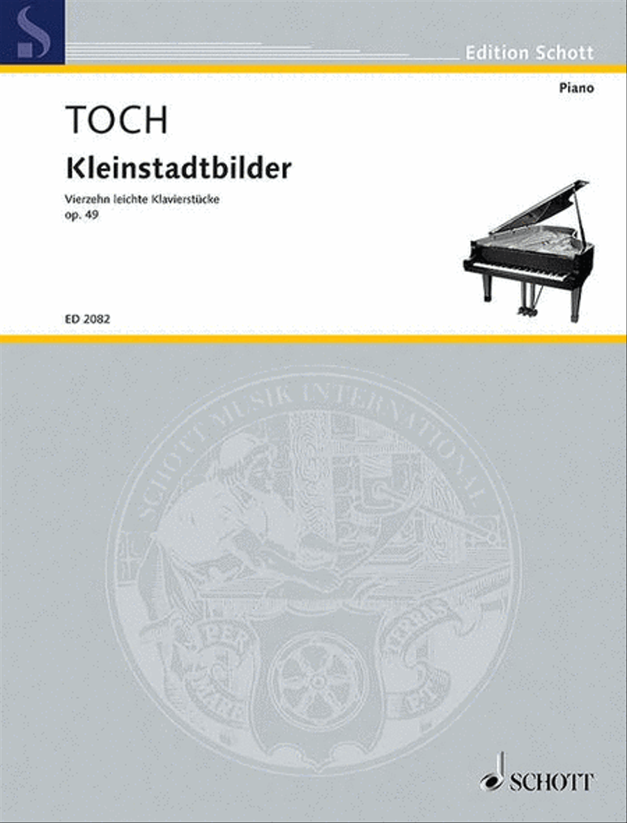 Echoes from a small Town Piano Solo scores gallery preview page 1