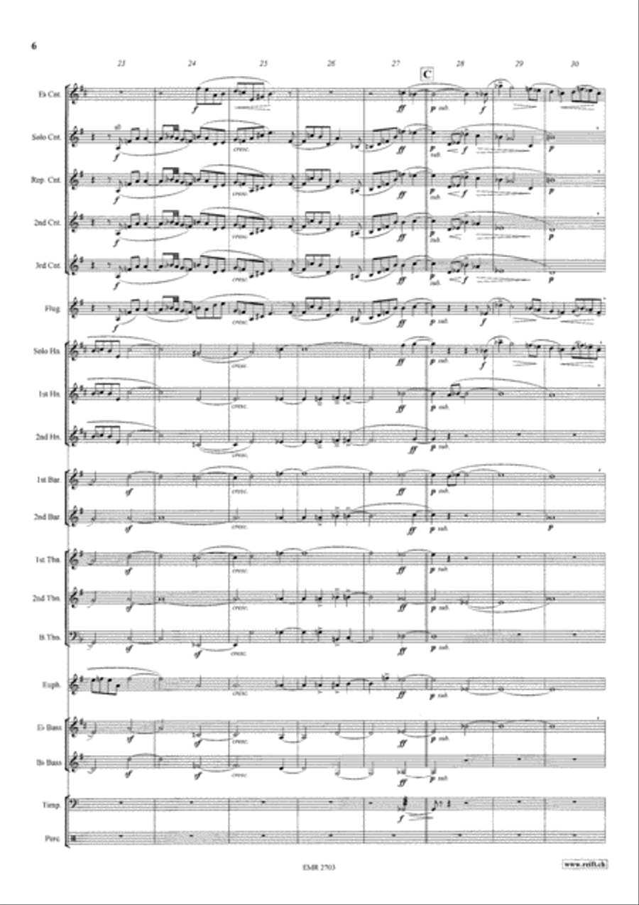 Death In Venice Death In Venice Brass Band scores gallery preview page 7