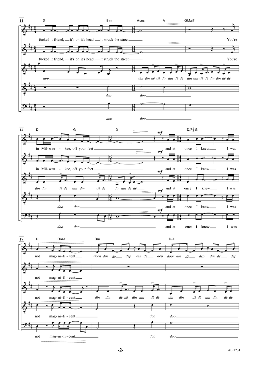 Holocene Divisi scores gallery preview page 2