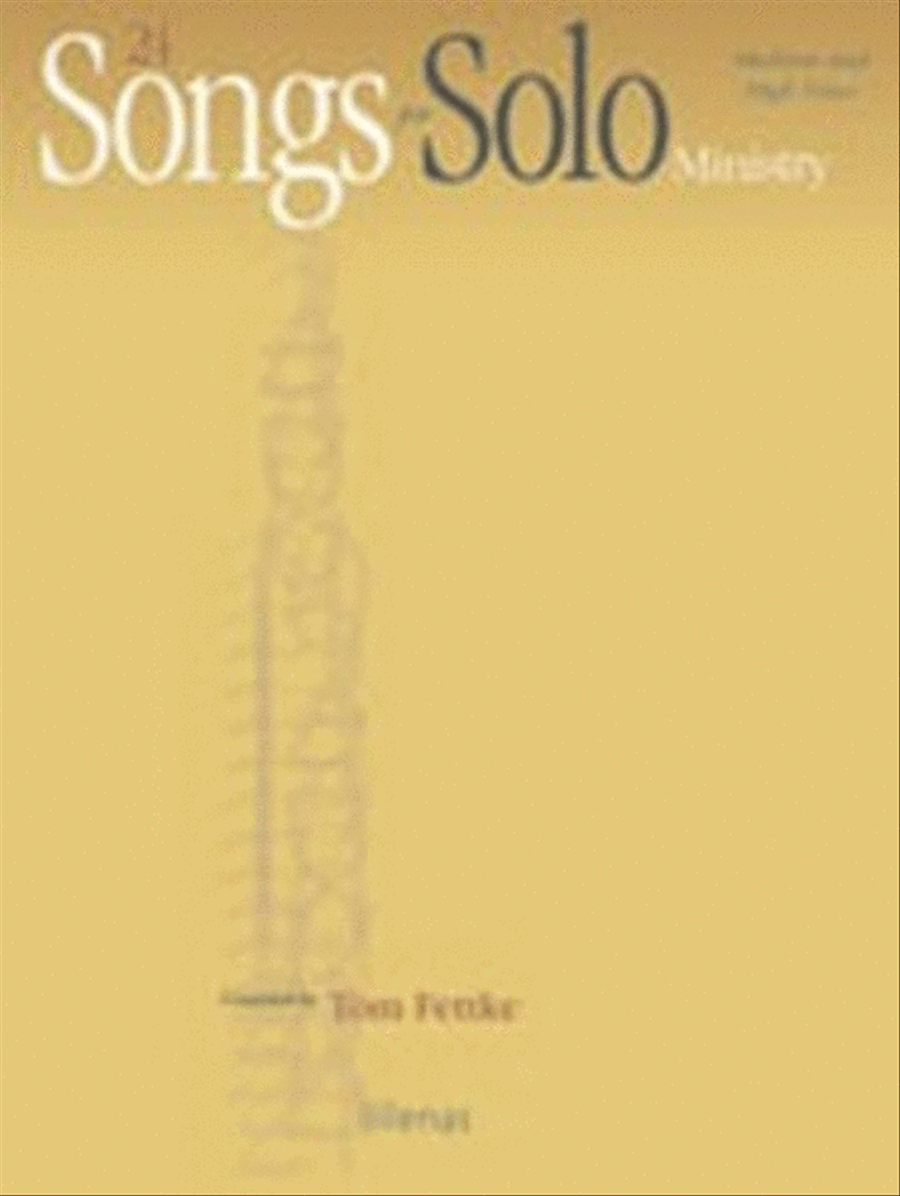 24 Songs for Solo Ministry - Book/CD Combo