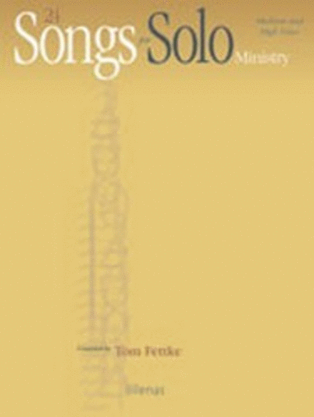 24 Songs for Solo Ministry - Book/CD Combo image number null