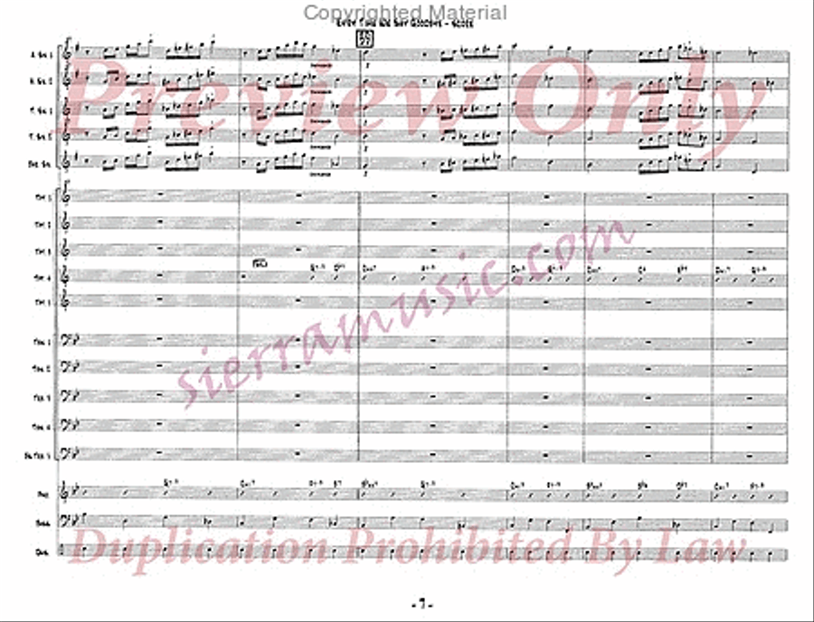 Every Time We Say Goodbye Jazz Ensemble scores gallery preview page 8