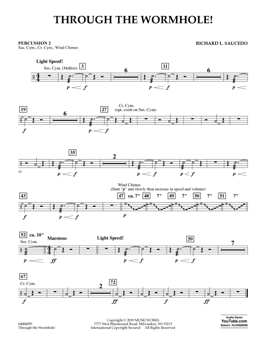 Through the Worm Hole - Percussion 2