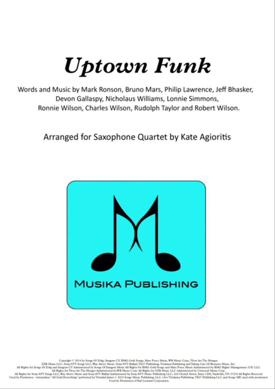 Book cover for Uptown Funk