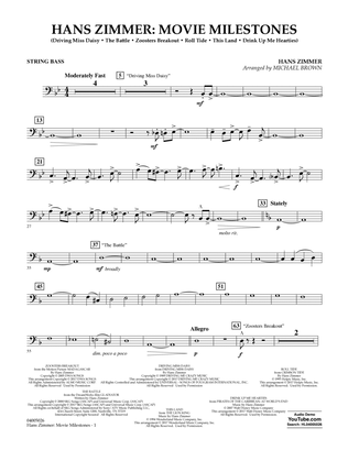 Hans Zimmer: Movie Milestones - String Bass