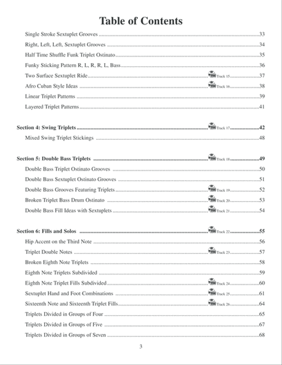 Secrets of the Greats Secrets of the Greats Drum Set scores gallery preview page 4