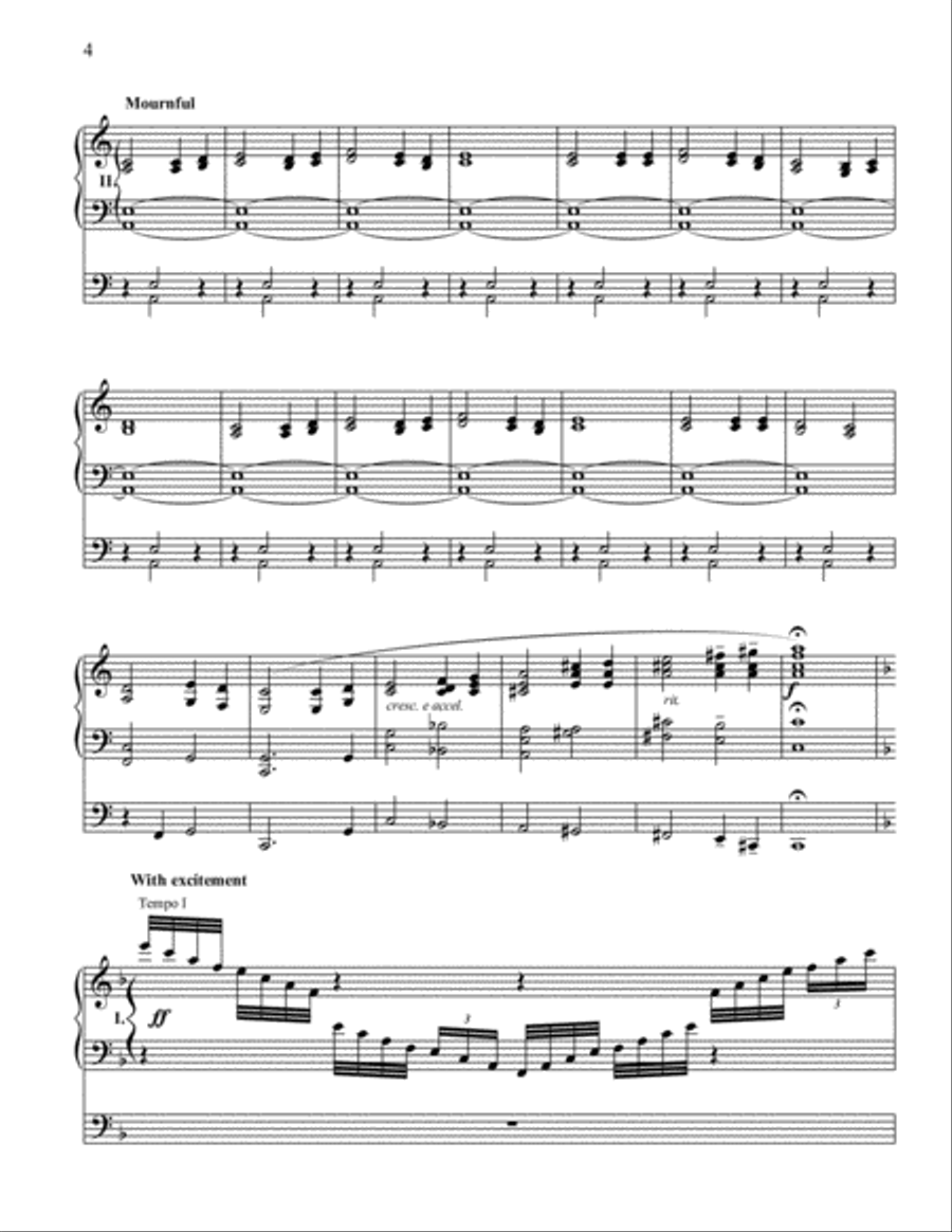 Sacred Remix Organ Solo scores gallery preview page 4