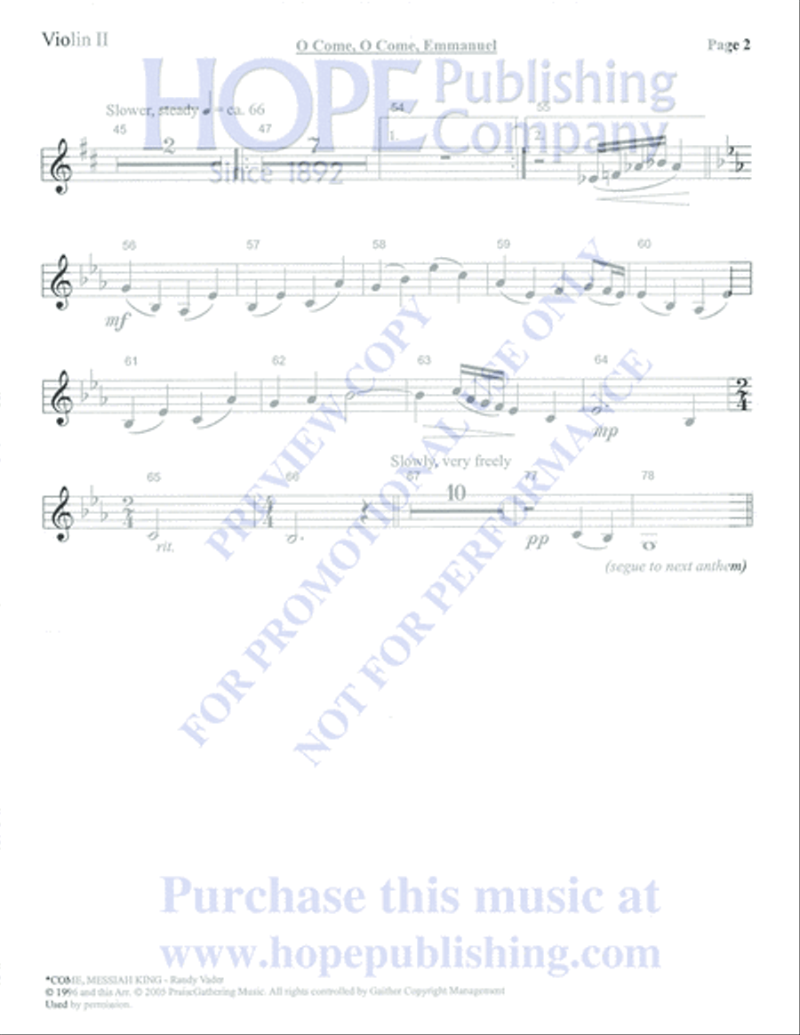 Emmanuel Emmanuel Orchestra scores gallery preview page 322