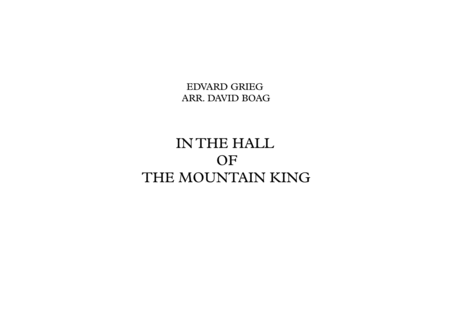 IN THE HALL OF THE MOUNTAIN KING - BRASS BAND image number null