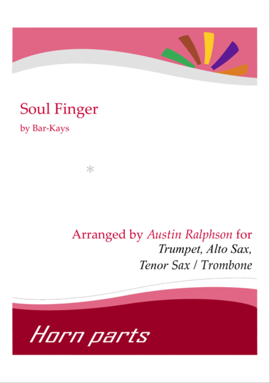 Soul Finger Soul Finger Tenor Saxophone scores gallery preview page 1