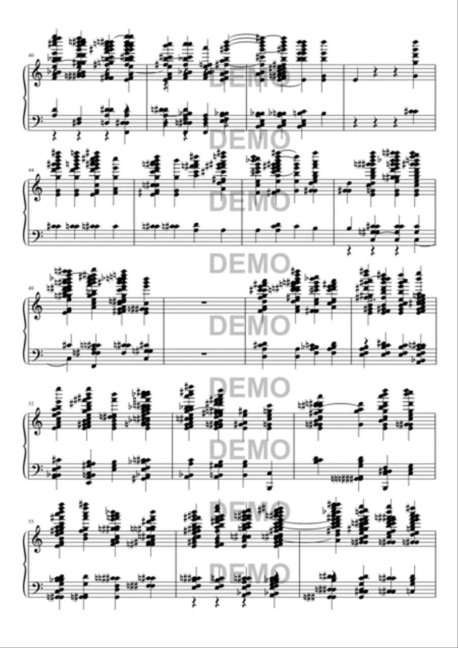 Romeo And Juliet Easy Piano scores gallery preview page 3