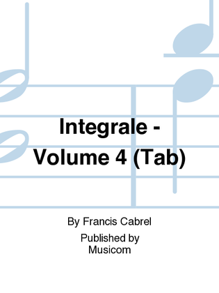 Integrale Vol4 (Tab)