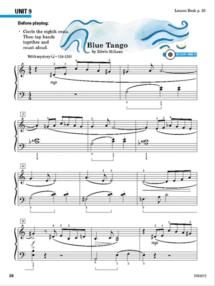Succeeding at the Piano, Recital Book - Grade 3 Piano Method scores gallery preview page 4