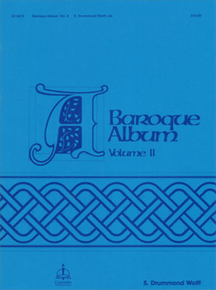 Book cover for A Baroque Album, Volume II