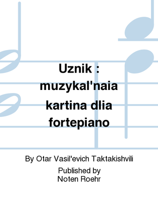 Book cover for Uznik