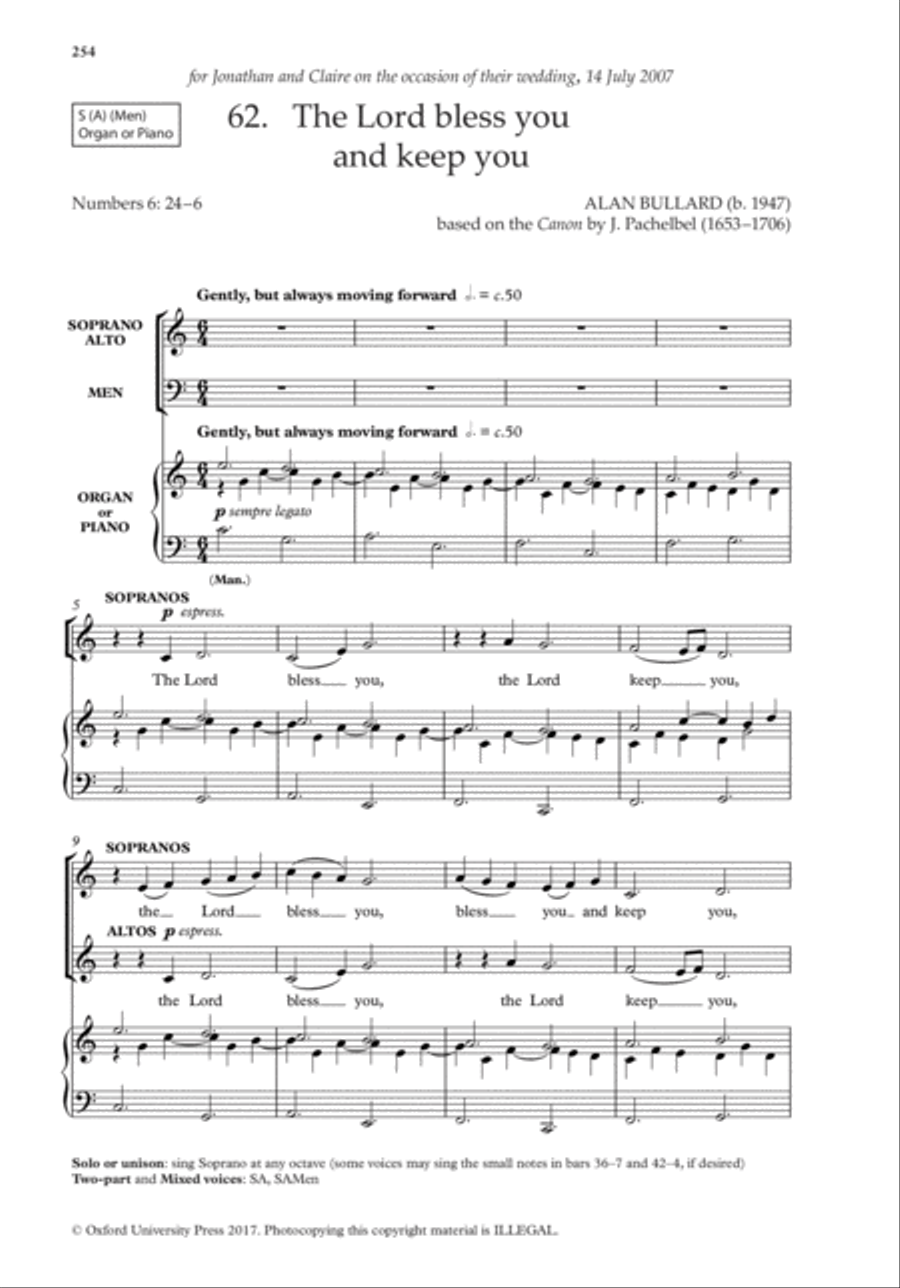 The Oxford Book of Easy Flexible Anthems Choir scores gallery preview page 28