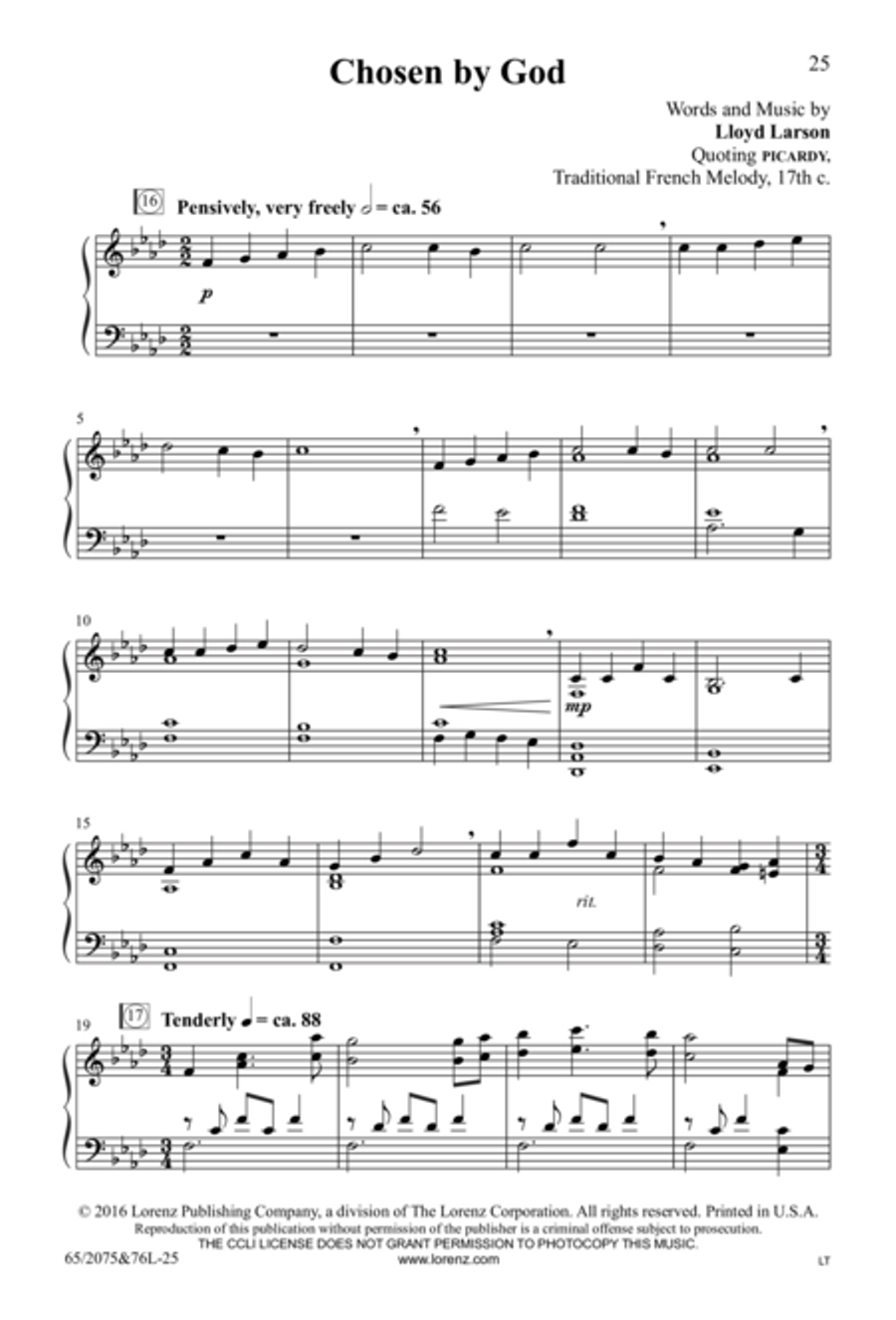 Morning Star - SATB Score with Performance CD 4-Part scores gallery preview page 12