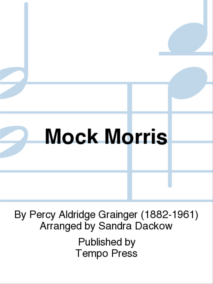 Mock Morris Orchestra scores gallery preview page 1