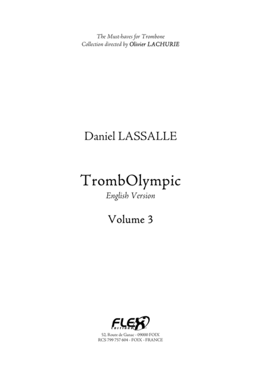 Tuition Book - Method TrombOlympic - English Downloadable Version - Volume 3