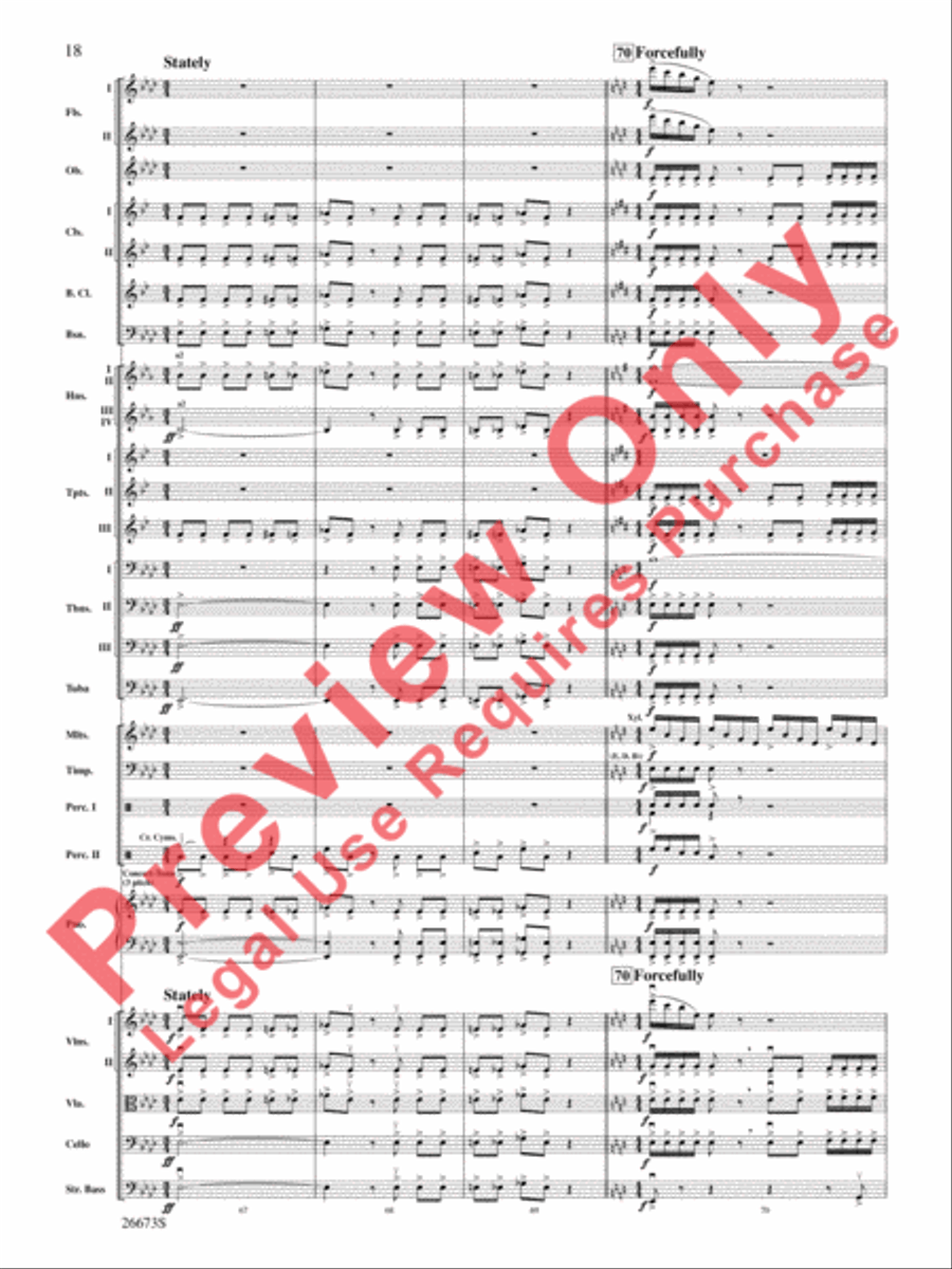 Superman Returns, Concert Selections from Full Orchestra scores gallery preview page 19