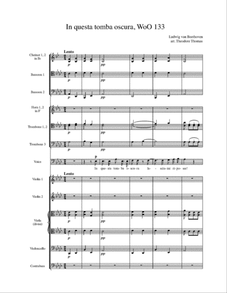 Three Songs Chamber Orchestra scores gallery preview page 4