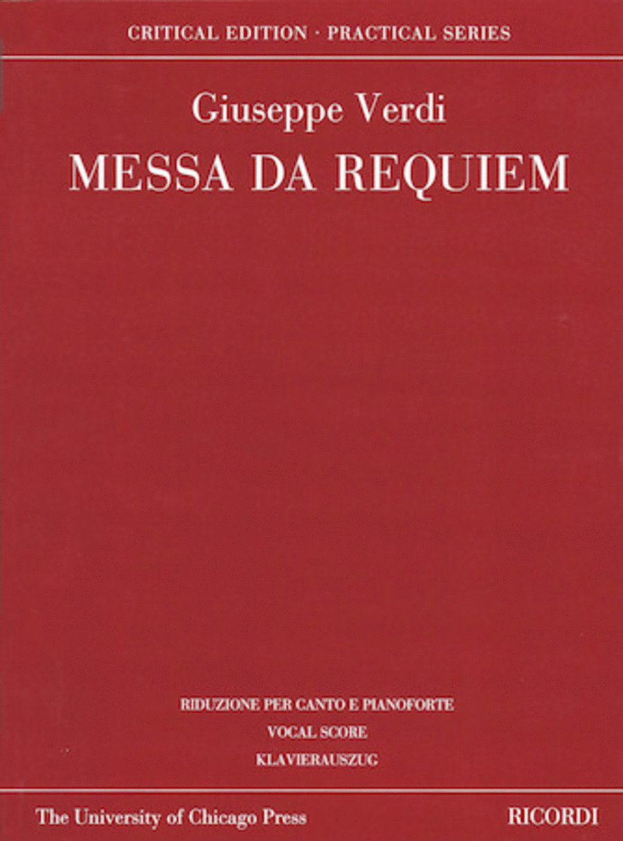 Messa da Requiem 4-Part scores gallery preview page 1