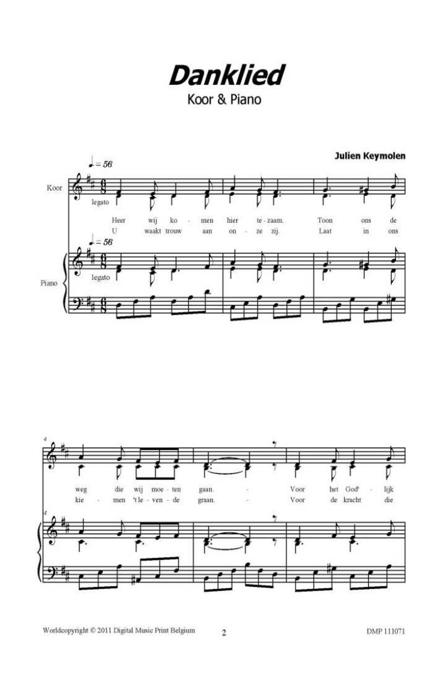 Danklied Danklied Mixed Choir scores gallery preview page 2