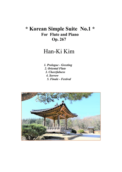 Korean Simple Suite No.1 (For Flute and Piano) image number null