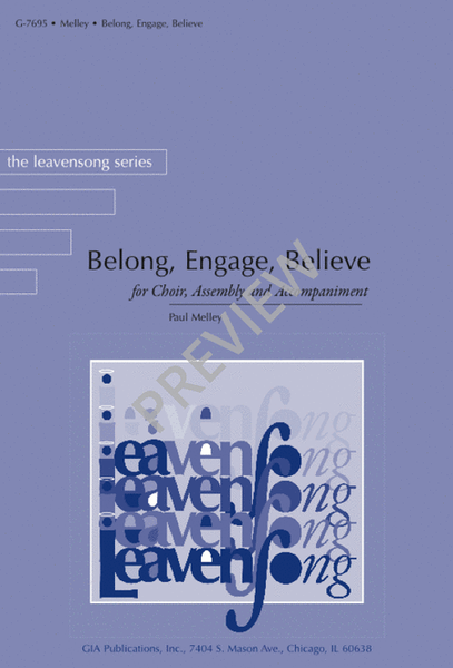 Belong, Engage, Believe image number null