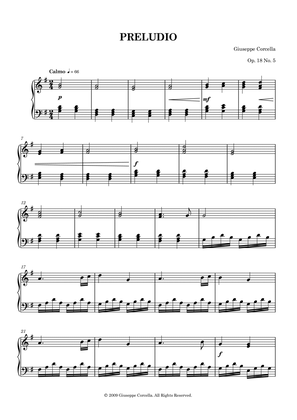Preludio Op. 18 No. 5