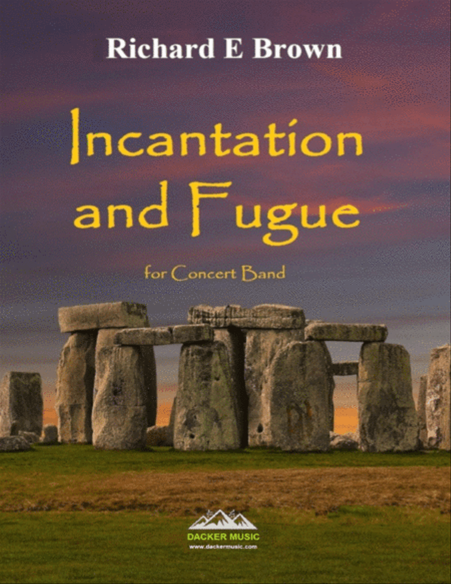 Incantation and Fugue Concert Band scores gallery preview page 1