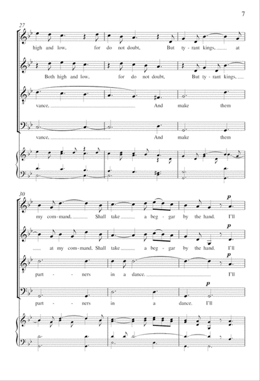 Todtentantz from Suite Remembrance SSATB scores gallery preview page 6