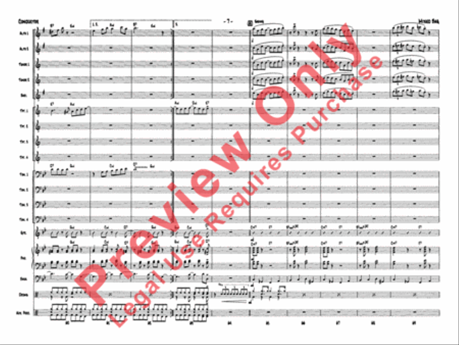 Mixed Bag Jazz Ensemble scores gallery preview page 10