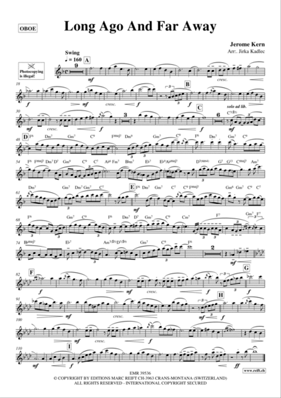 Long Ago And Far Away Piano Accompaniment scores gallery preview page 2