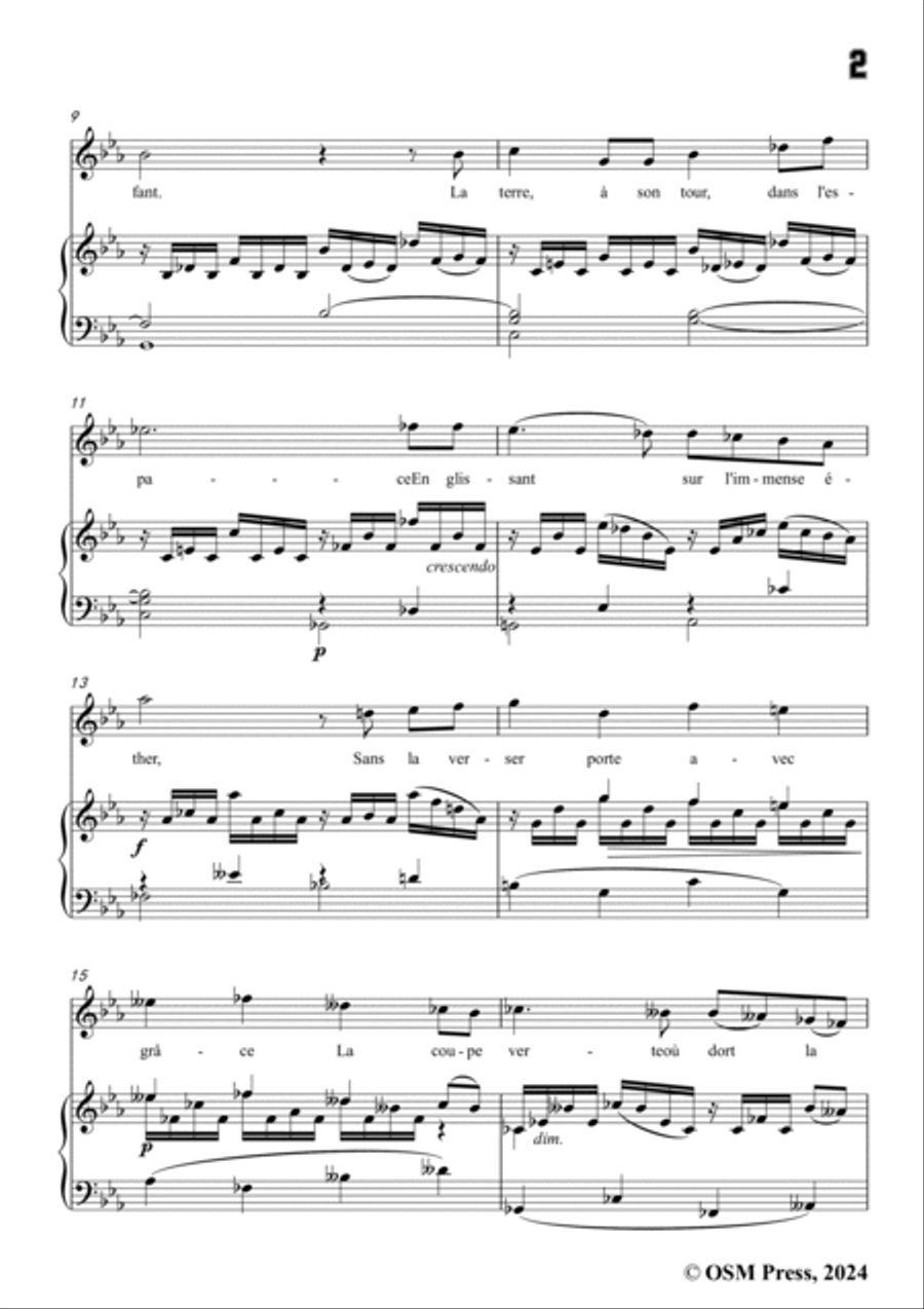 Paladilhe-L'Infini,in E flat Major Voice scores gallery preview page 3