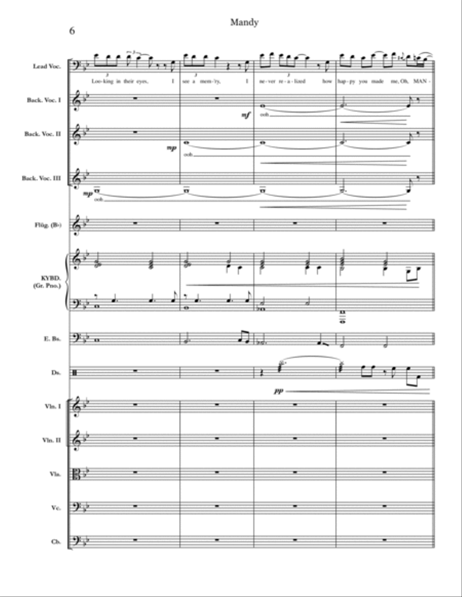 Mandy Large Ensemble scores gallery preview page 6