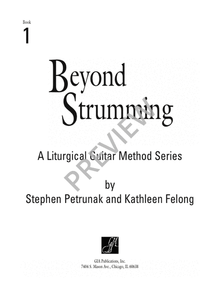Beyond Strumming - Book 1