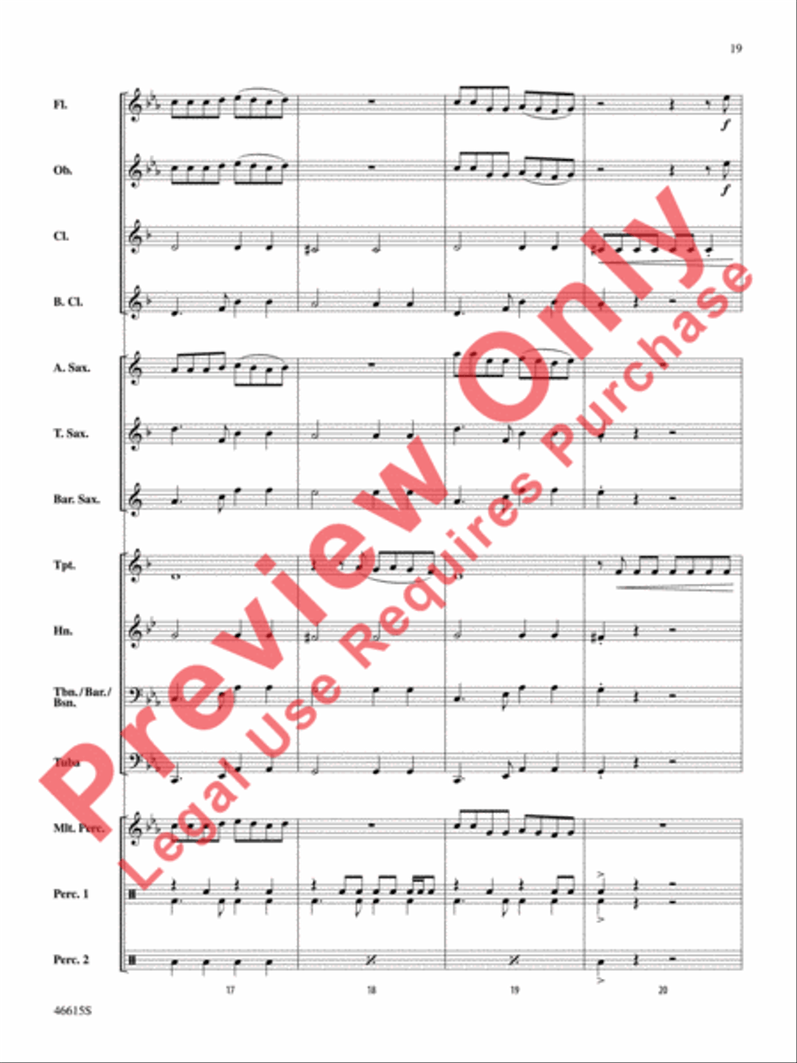 Short Cuts for Beginning Band -- Vol. 5 Concert Band scores gallery preview page 20