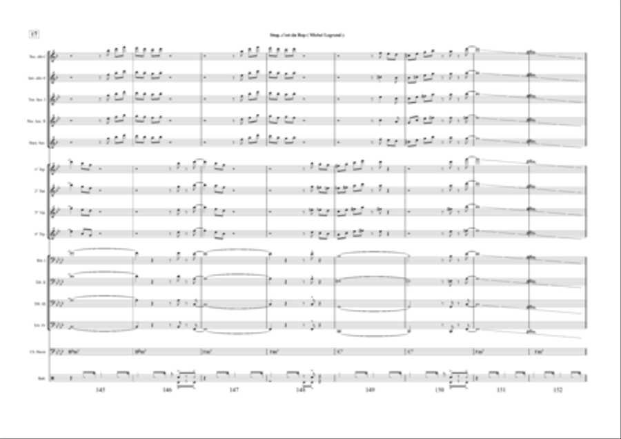 Stop c'est du bop Jazz Ensemble scores gallery preview page 18