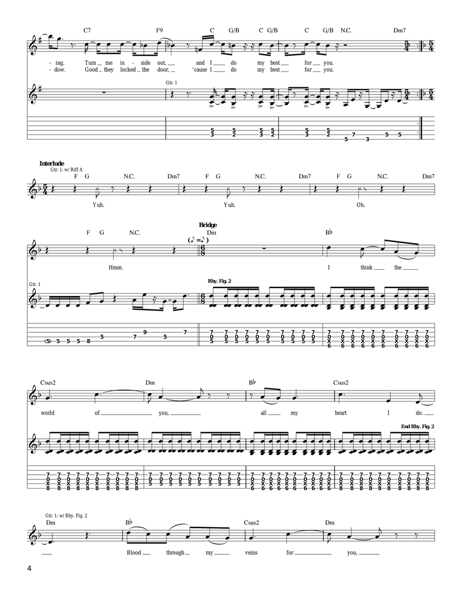 Rapunzel Acoustic Guitar scores gallery preview page 3