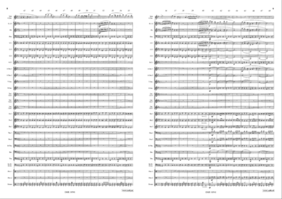 Saxophonissimo Saxophonissimo Concert Band scores gallery preview page 6