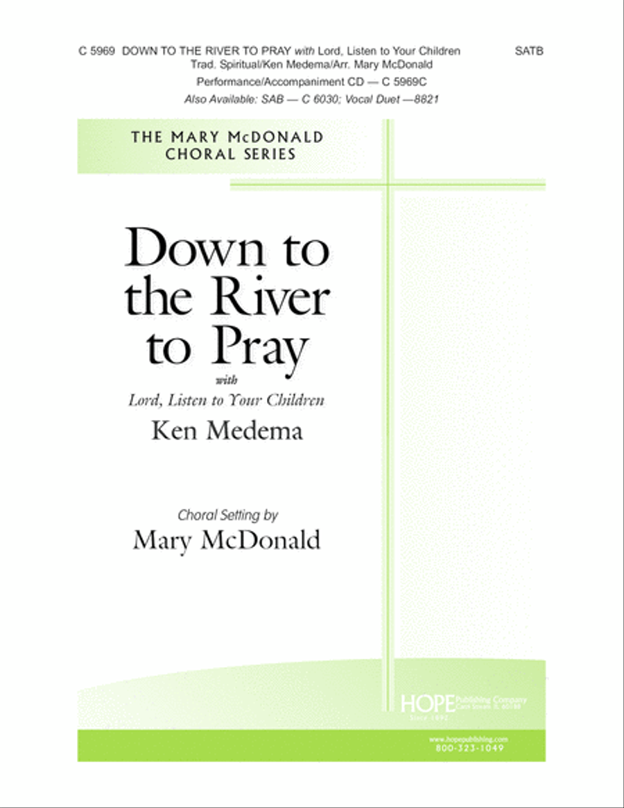 Down to the River to Pray with Lord, Listen to Your 4-Part scores gallery preview page 1