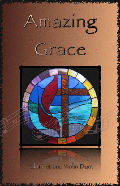 Amazing Grace, Gospel style for Clarinet and Violin Duet