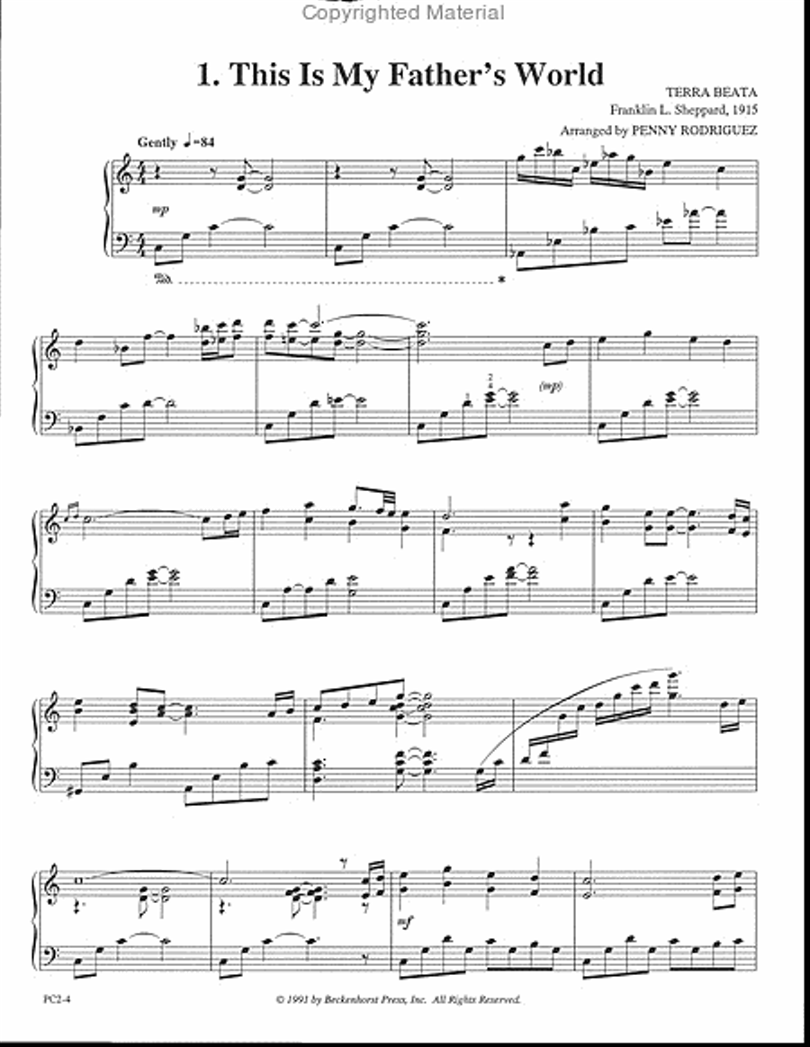 Portraits of Praise Portraits of Praise Piano Solo scores gallery preview page 2