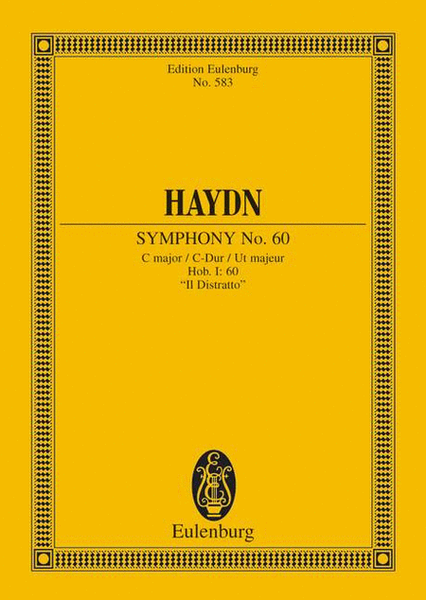 Symphony No. 60 C major Hob. I: 60