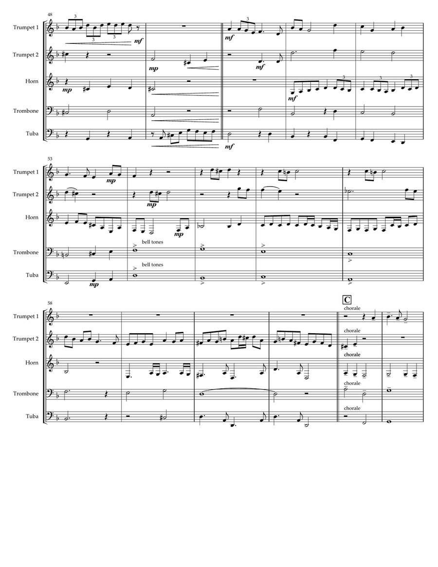 Brandenburg Gate Horn scores gallery preview page 4